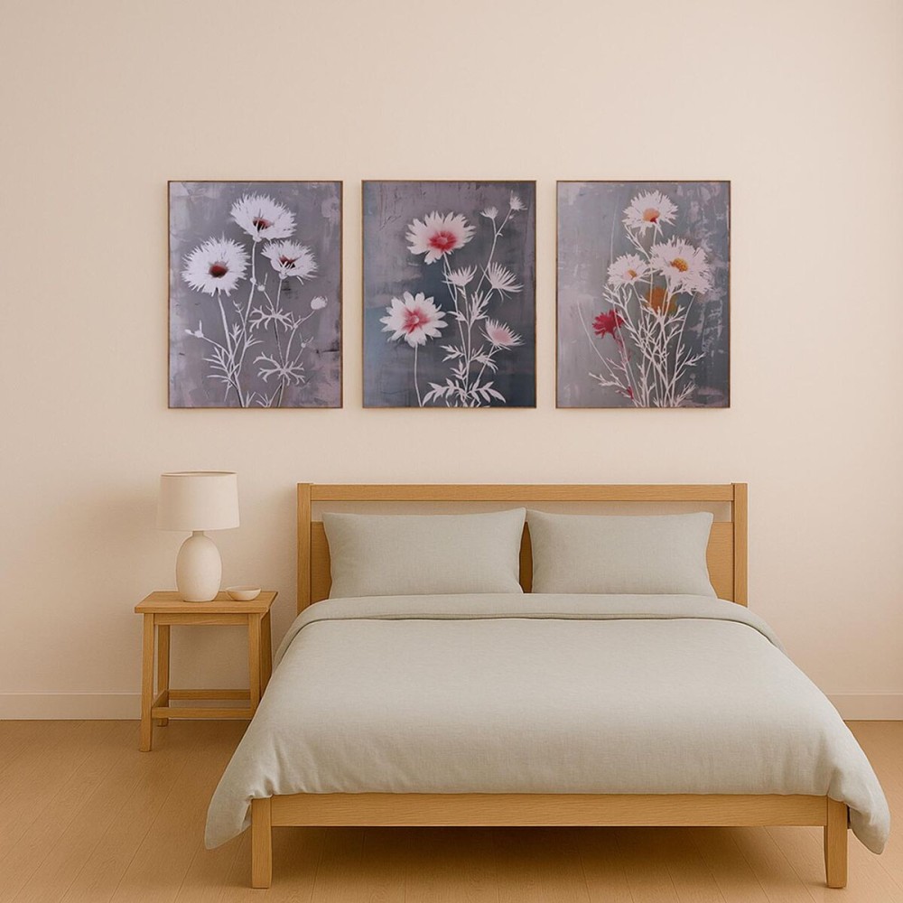 Painting Versa Canvas 2,5 x 60 x 40 cm Flowers