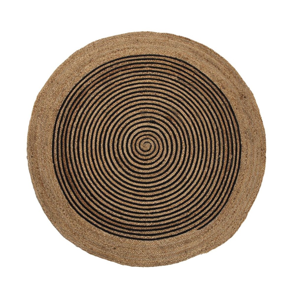 Tapis Versa Noir Cercles
