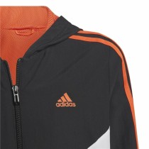 Veste de Sport pour Enfants Adidas Colorblock Noir