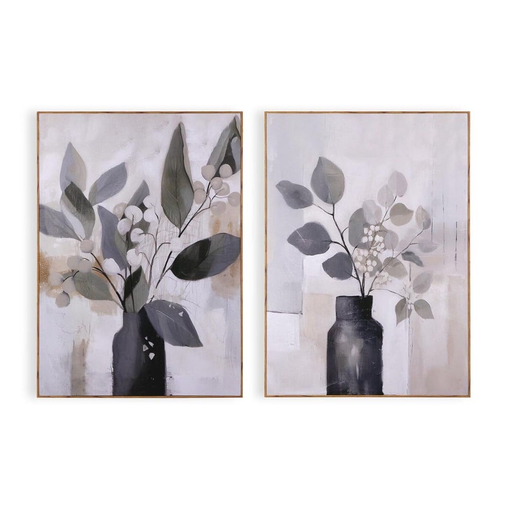Bild Versa Leinwand 2,5 X 60 X 50 CM Vase
