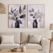 Bild Versa Leinwand 2,5 X 60 X 50 CM Vase