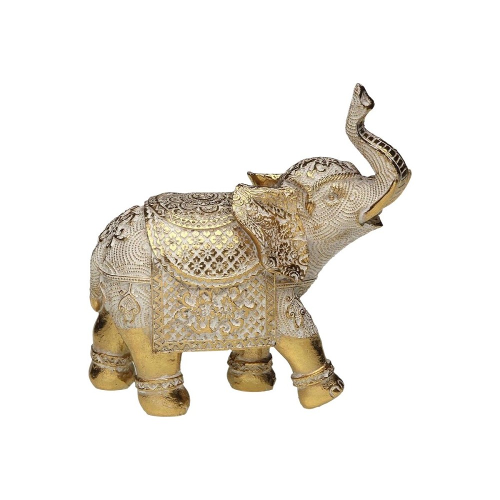 Decorative Figure Versa Elephant 8,3 X 17,7 X 17,5 CM