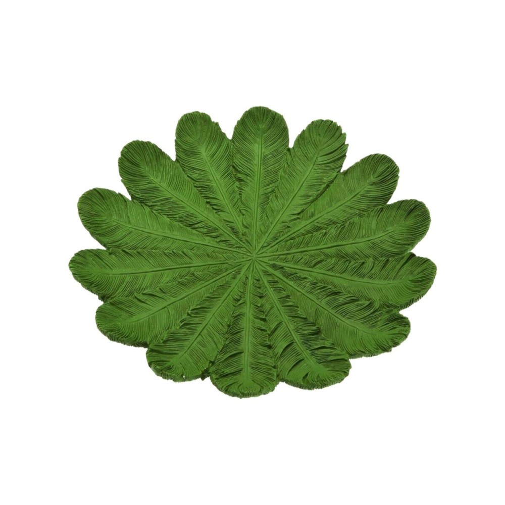 Centerpiece Versa Green Resin 2,3 X 24,2 X 30 CM Flower