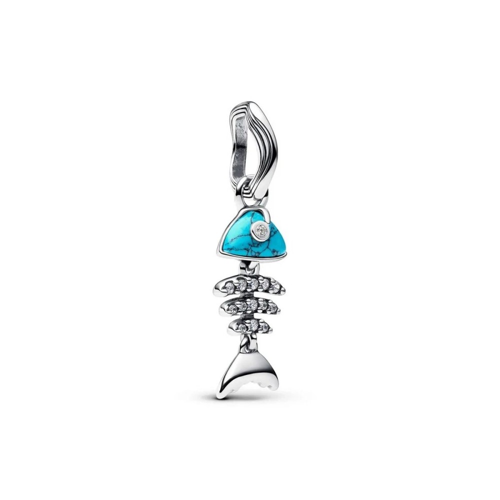 Perlen Pandora 793894C01 Blau Silberfarben