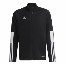 Sportjacke für Kinder Adidas Tiro Essentials Schwarz