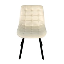 Chair Versa RHODES Beige 55 x 82 x 51 cm (4 Units)
