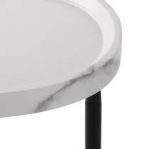 Side table Versa Nela White 30 x 60 x 45 cm