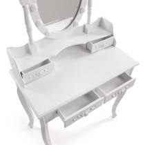 Dresser Versa White Wood Crystal MDF Wood 40 x 146 x 75 cm
