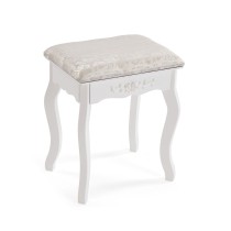 Dresser Versa White Wood Crystal MDF Wood 40 x 146 x 75 cm
