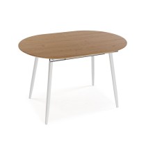 Dining Table Versa DOINYO White Metal MDF Wood 80 x 75 x 160 cm