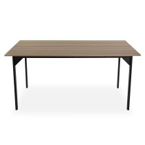 Dining Table Versa Collins Metal Melamin MDF Wood 75 x 80 x 164,5 cm