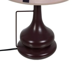 Lampe de bureau Marron Fer 60 W 220-240 V 25 x 25 x 42 cm