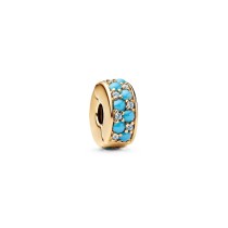 Perle de verre Femme Pandora 763902C01 Doré