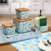 Distributeur de Savon Versa Céramique 9,4 x 17,8 x 10,5 cm