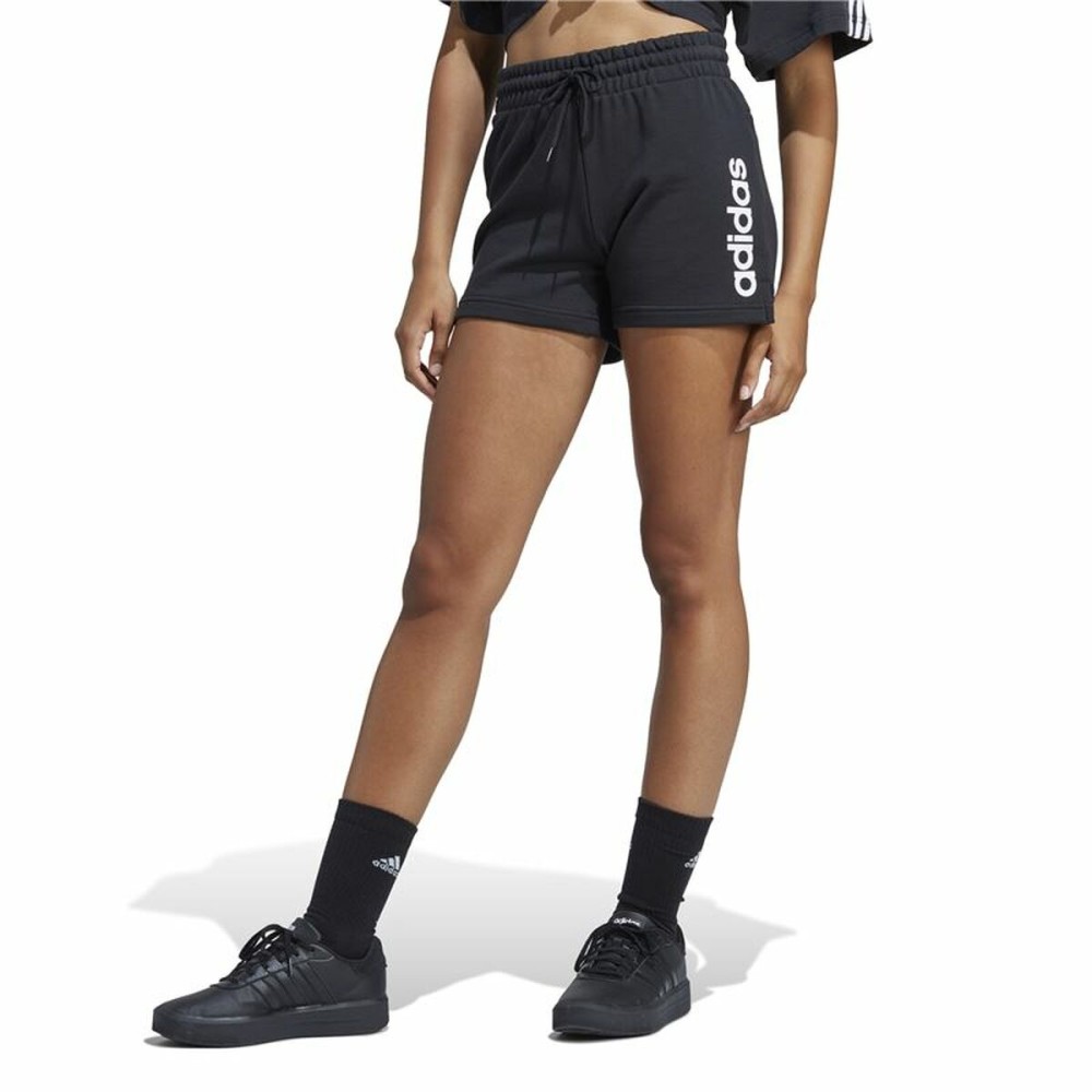 Lange Sporthose Adidas Schwarz Damen