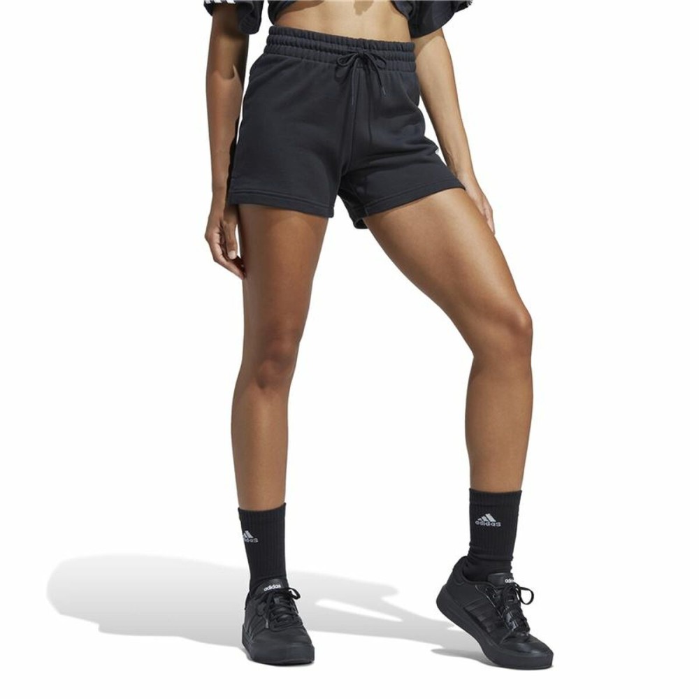 Lange Sporthose Adidas Schwarz Damen