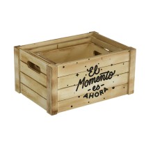 Set of decorative boxes Versa Wood (3 Pieces)