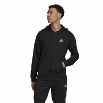 Sportjackefür Herren Adidas French Terry Big Logo Schwarz