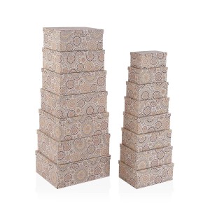 Set dekorativer Karten Versa MARRAKECH Pappe (15 Stücke)