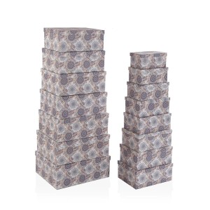 Set dekorativer Karten Versa Pappe (15 Stücke)