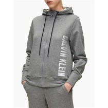 Veste de Sport pour Femme Calvin Klein Full Zip Gris foncé