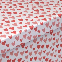 Set dekorativer Karten Versa Amore Rot Pappe Herzen (15 Stücke)