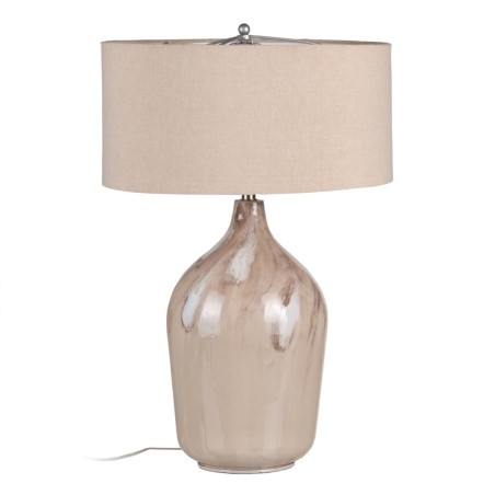 Lampe de bureau Beige Fer 40 W 220-240 V 45 x 45 x 66 cm