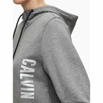 Sportjacke für Frauen Calvin Klein Full Zip Dunkelgrau