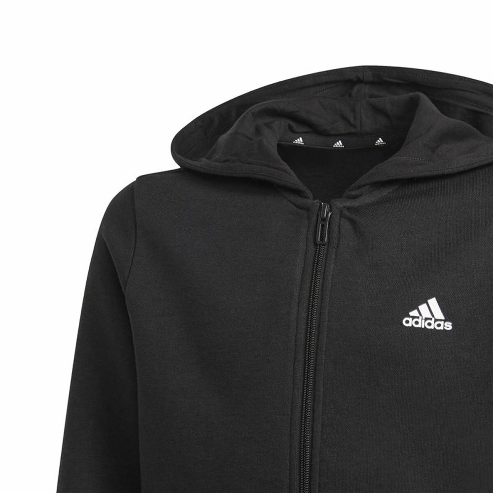 Sportjacke für Kinder Adidas Essentials  Schwarz