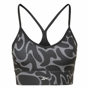 Sport-BH Reebok Workout Ready Schwarz Grau