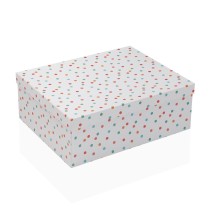 Set of decorative boxes Versa Cardboard (15 Pieces)
