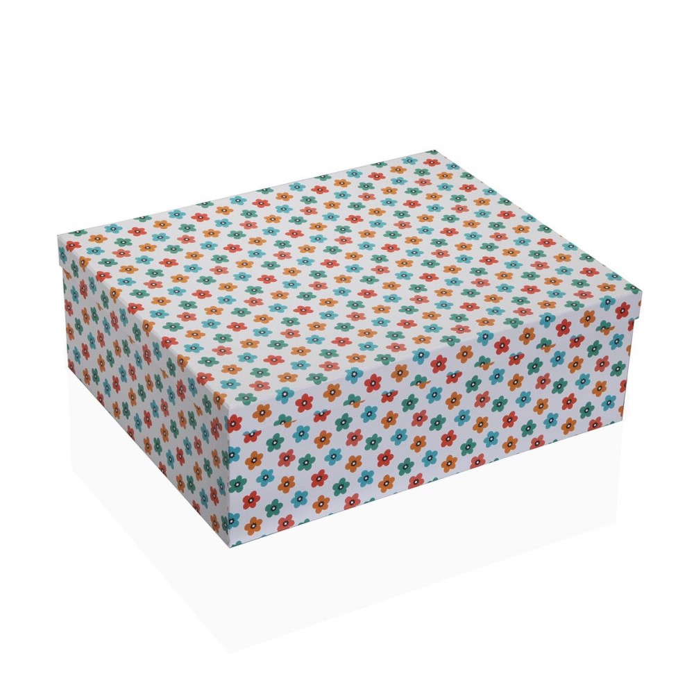 Set of decorative boxes Versa Cardboard (15 Pieces)