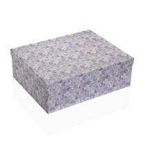 Set de boîtes décoratives Versa Carton Lavande (15 Pièces)