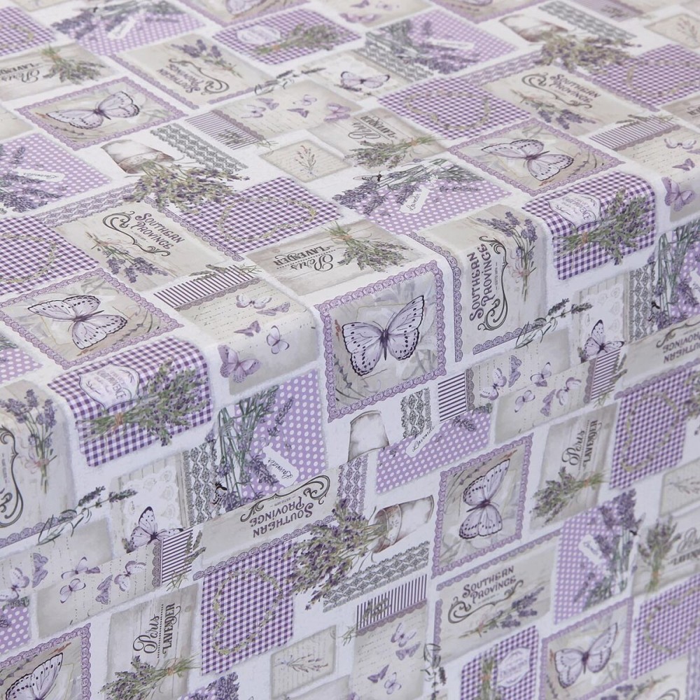 Set de boîtes décoratives Versa Carton Lavande (15 Pièces)