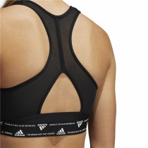 Sports Bra Adidas Powerreact Black