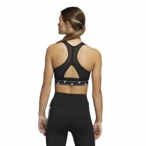 Sports Bra Adidas Powerreact Black