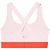 Sports Bra Under Armour Mid Crossback Pink