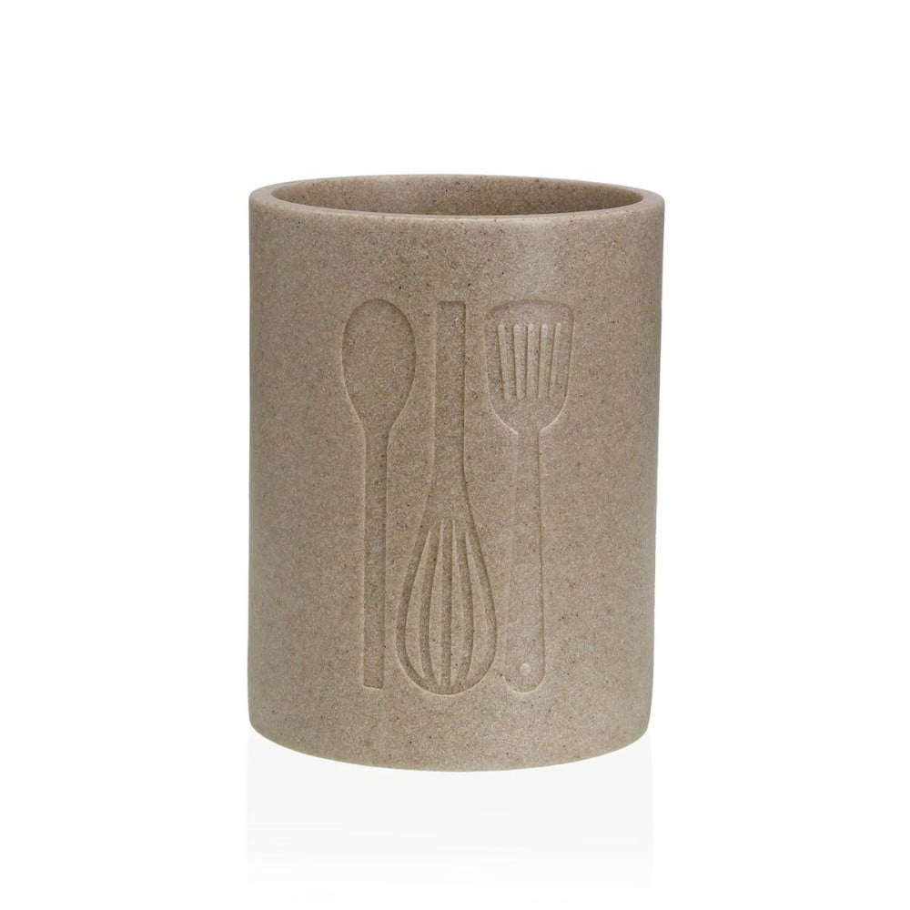 Gefäß für Küchenutensilien Versa Harz aus Keramik 13 x 17,5 x 13 cm