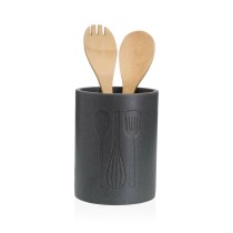 Gefäß für Küchenutensilien Versa Harz aus Keramik 13 x 17,5 x 13 cm
