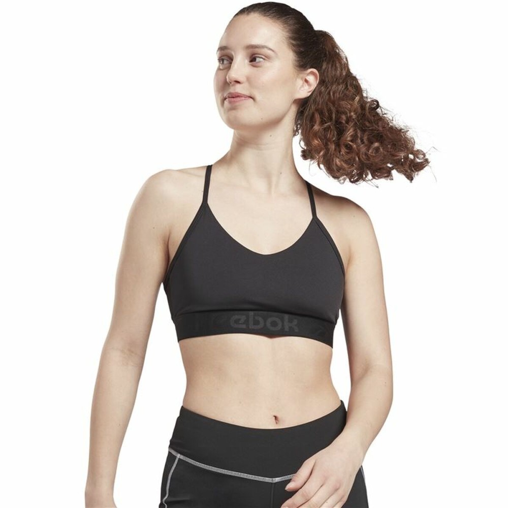 Soutien-gorge de Sport Reebok Strappy Noir