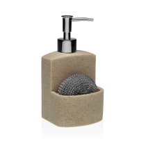 Distributeur de Savon Versa Beige Résine Céramique Minimaliste