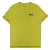 Men’s Short Sleeve T-Shirt Lotto Brett Yellow Lime green