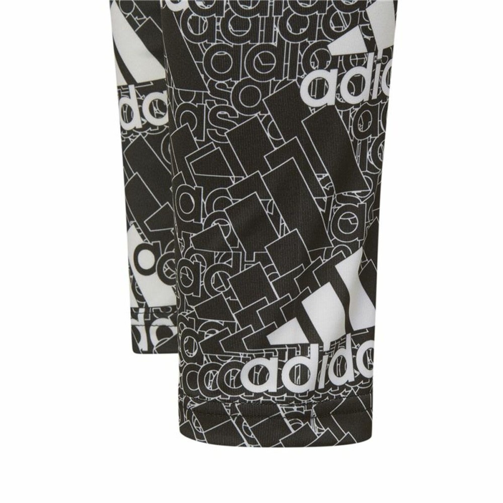 Sports Leggings for Children Adidas Designed To Move Grey Black