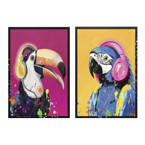 Canvas Home ESPRIT polystyrene Canvas 63 x 3 x 93 cm