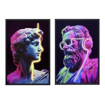 Canvas Home ESPRIT polystyrene Canvas 63 x 3 x 93 cm