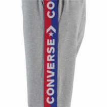 Sports Leggings for Children Converse Wordmark Taping Dark grey