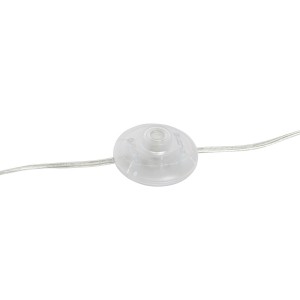Floor Lamp Home ESPRIT Transparent Silver 50 W 220 V 30 x 30 x 172 cm