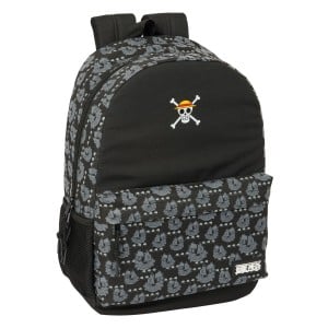 Schulrucksack One Piece Pirates Schwarz 30 x 46 x 14 cm