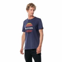 Herren Kurzarm-T-Shirt Rip Curl El Mama Dunkelblau Herren