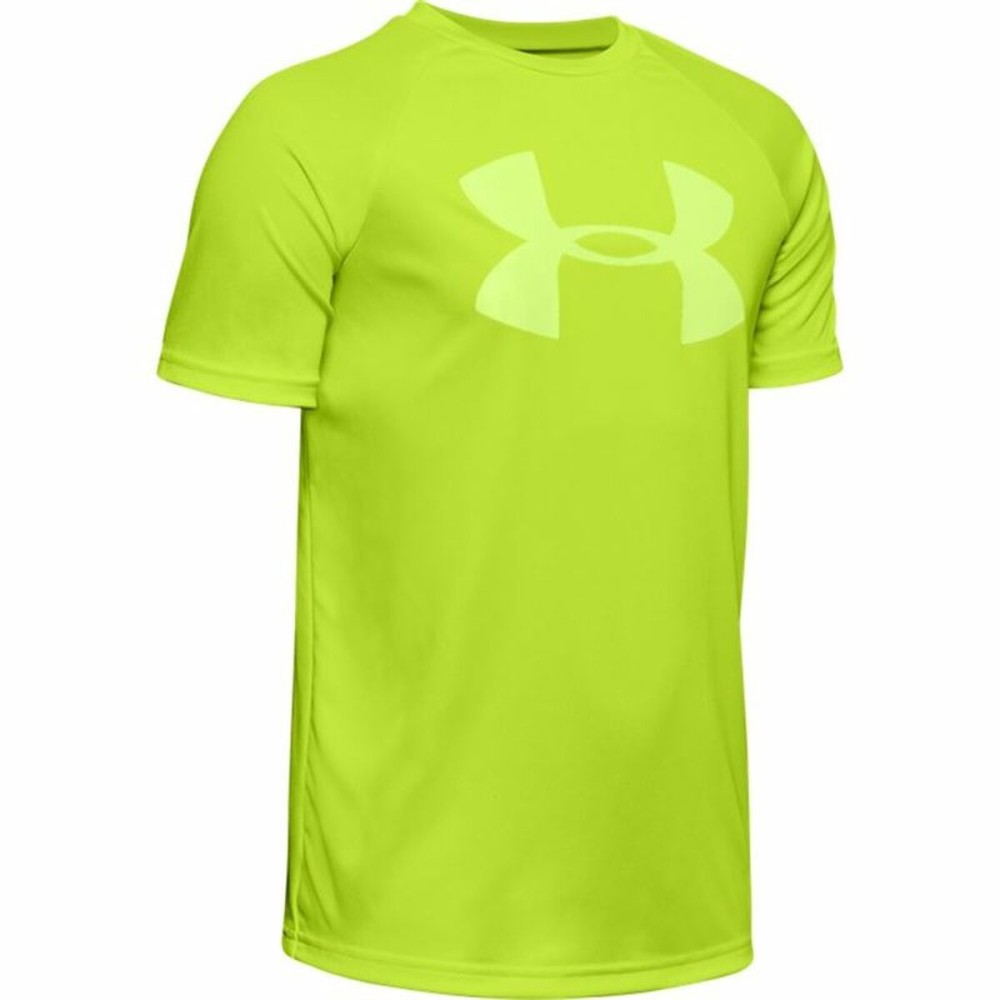 T-shirt à manches courtes enfant Under Armour Tech Big Logo Jaune